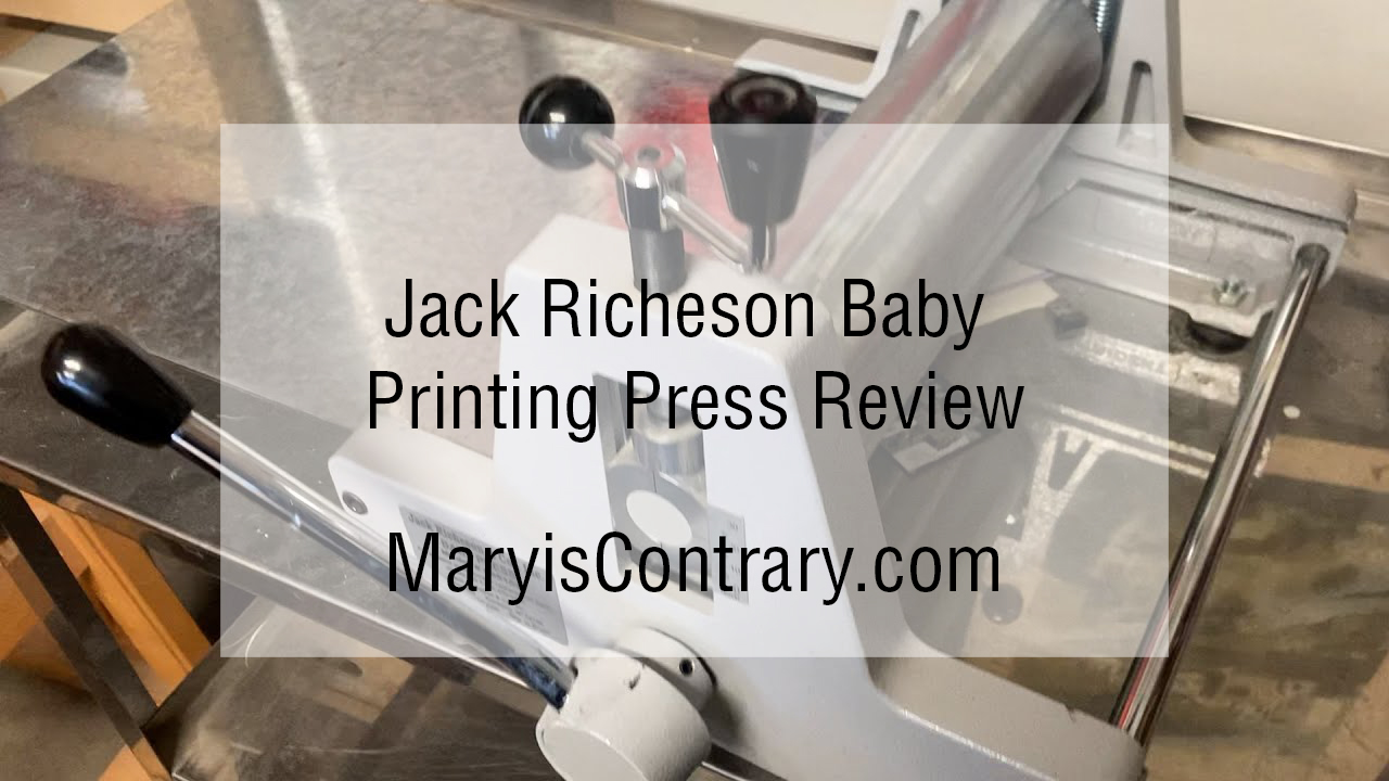 Jack Richeson Baby Press Review - Mary Is Contrary